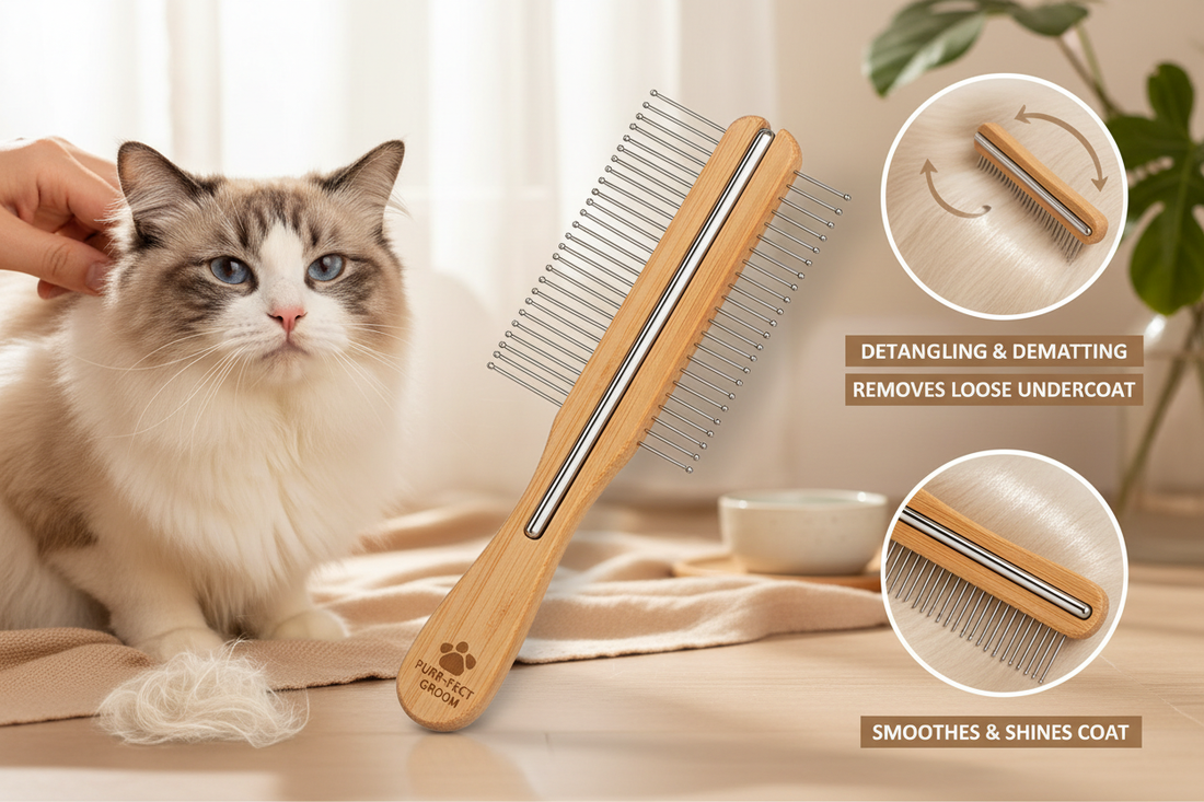 Benefits of Cat Grooming Combs With Dual Sides