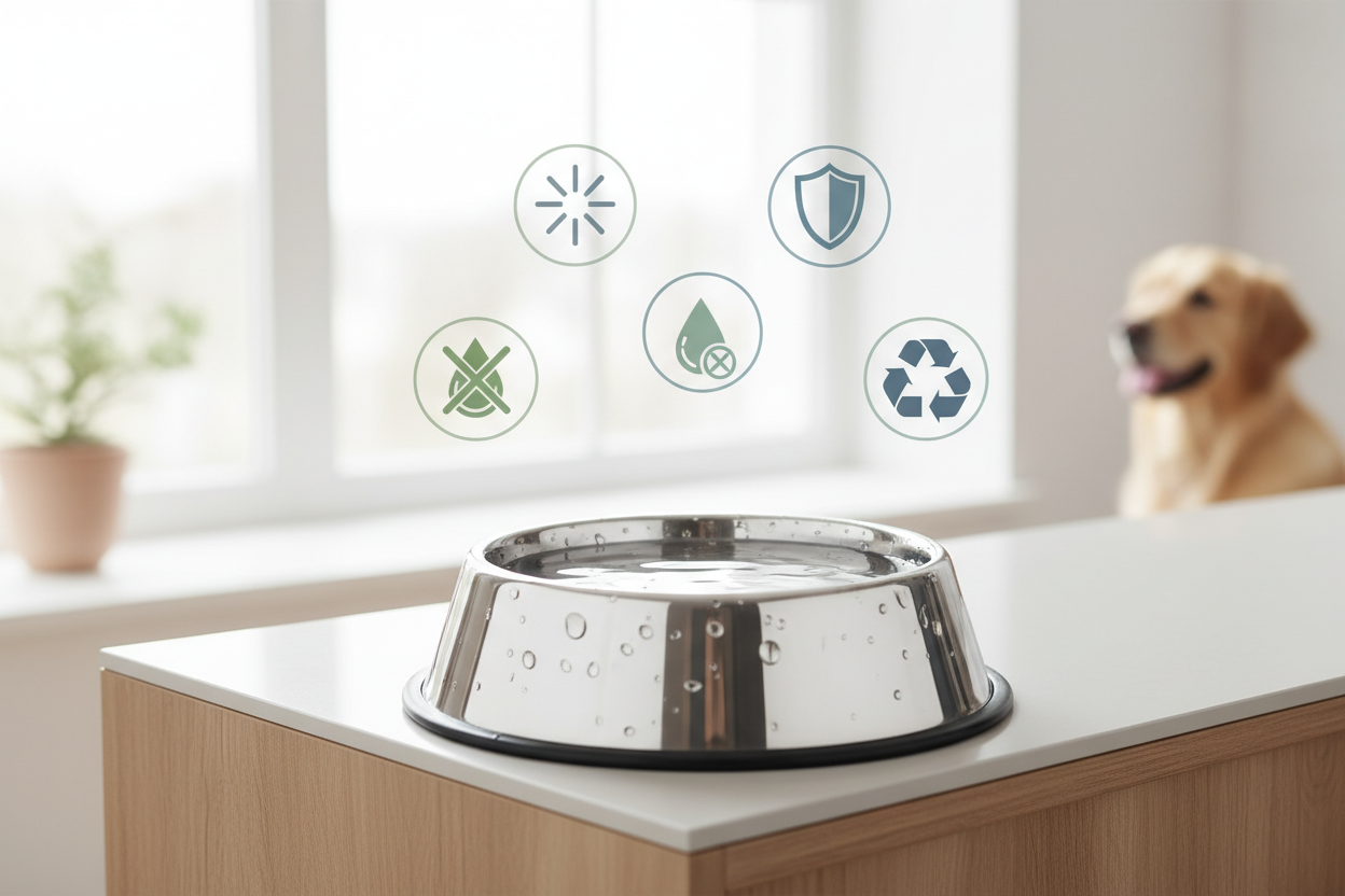 Benefits of Stainless Steel Dog Bowls