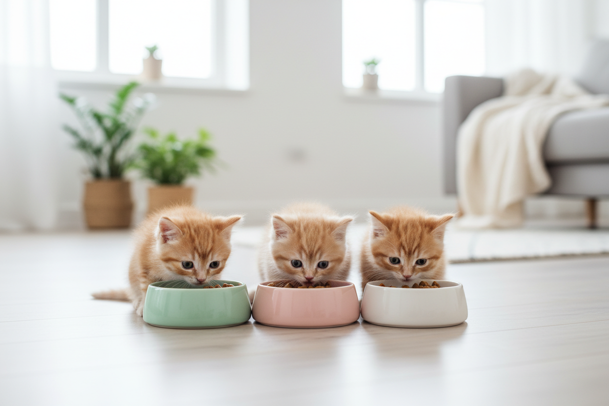 Best Cat Feeding Bowls for Kittens