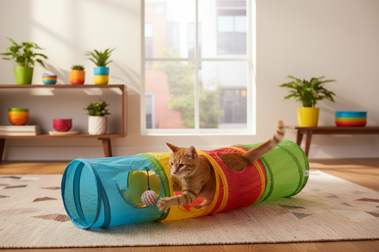 Best Cat Tunnels for Active Indoor Cats