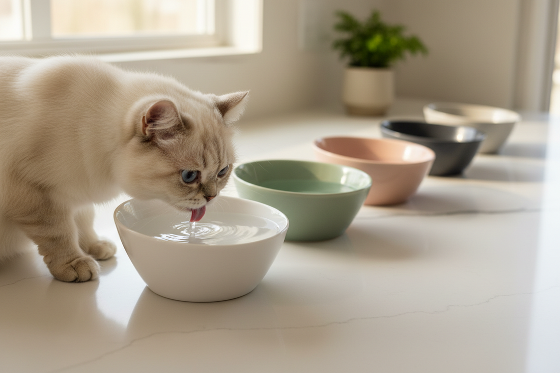 Best Cat Water Bowls for Flat-Faced Breeds