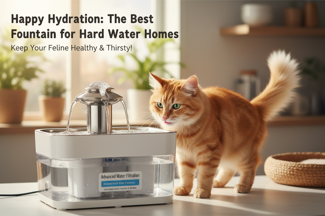 Best Cat Water Fountains for Hard Water Areas