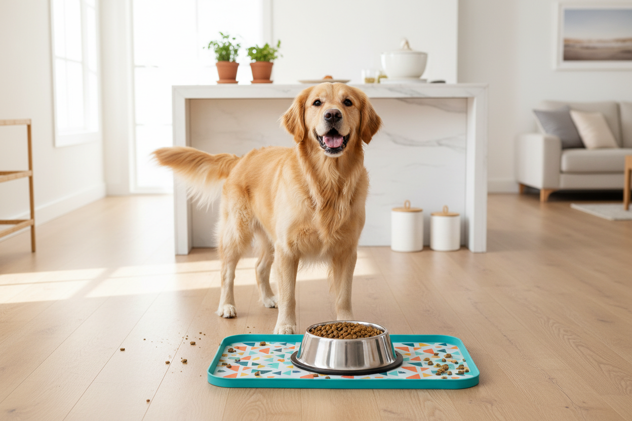 Best Dog Feeding Mats for Messy Eaters