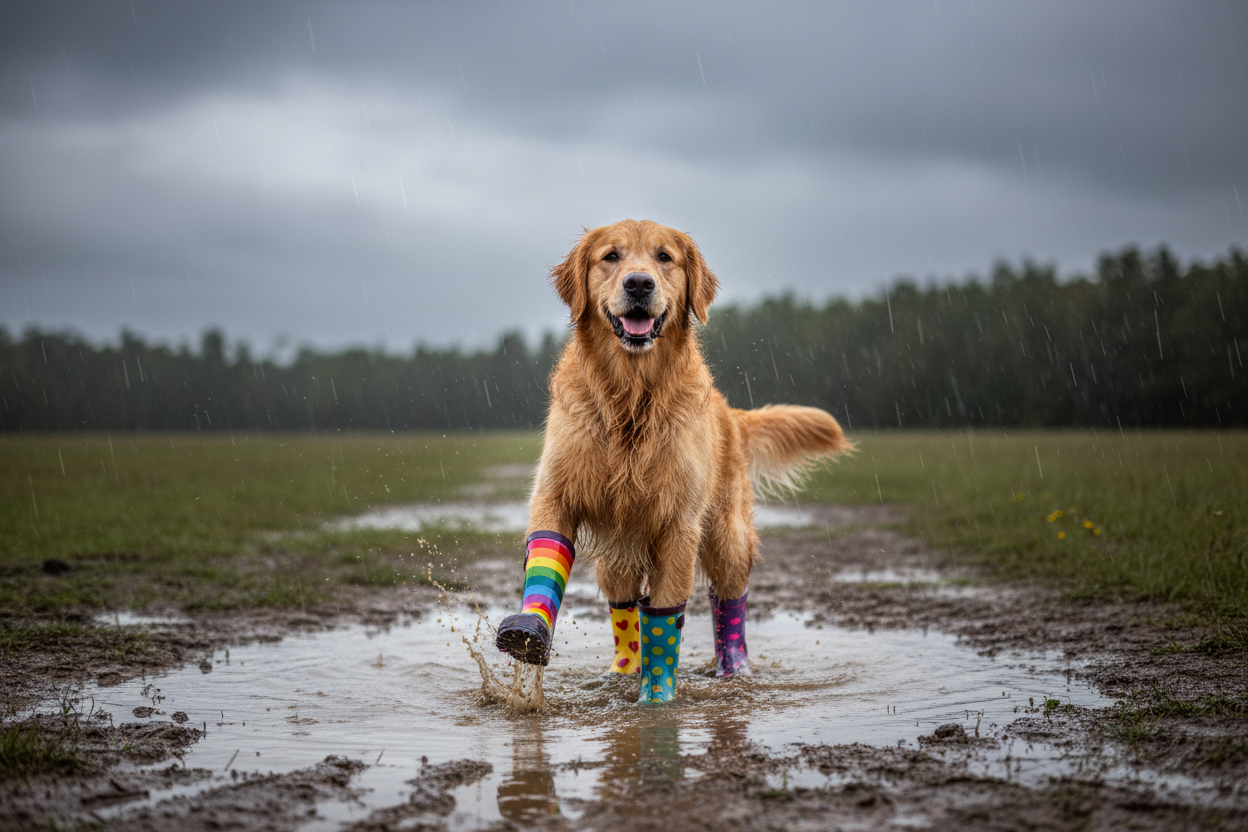 Best Dog Rain Boots for Muddy Weather