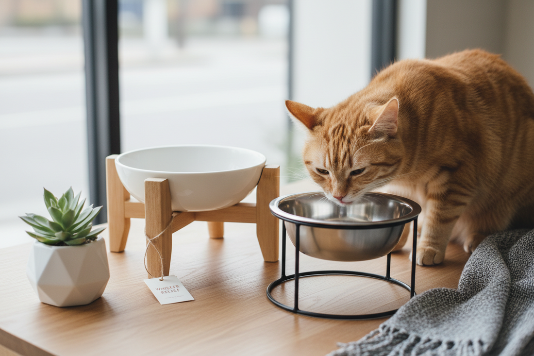 Best Elevated Cat Bowls for Whisker Fatigue