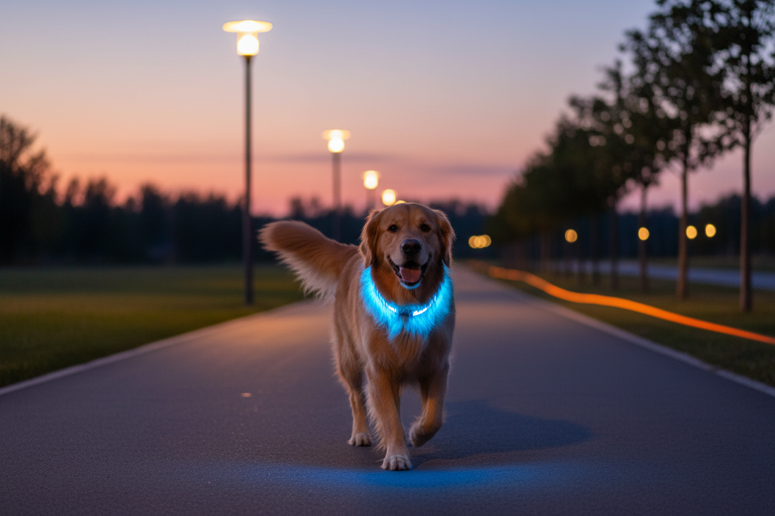 Best LED Dog Collars for Night Walks