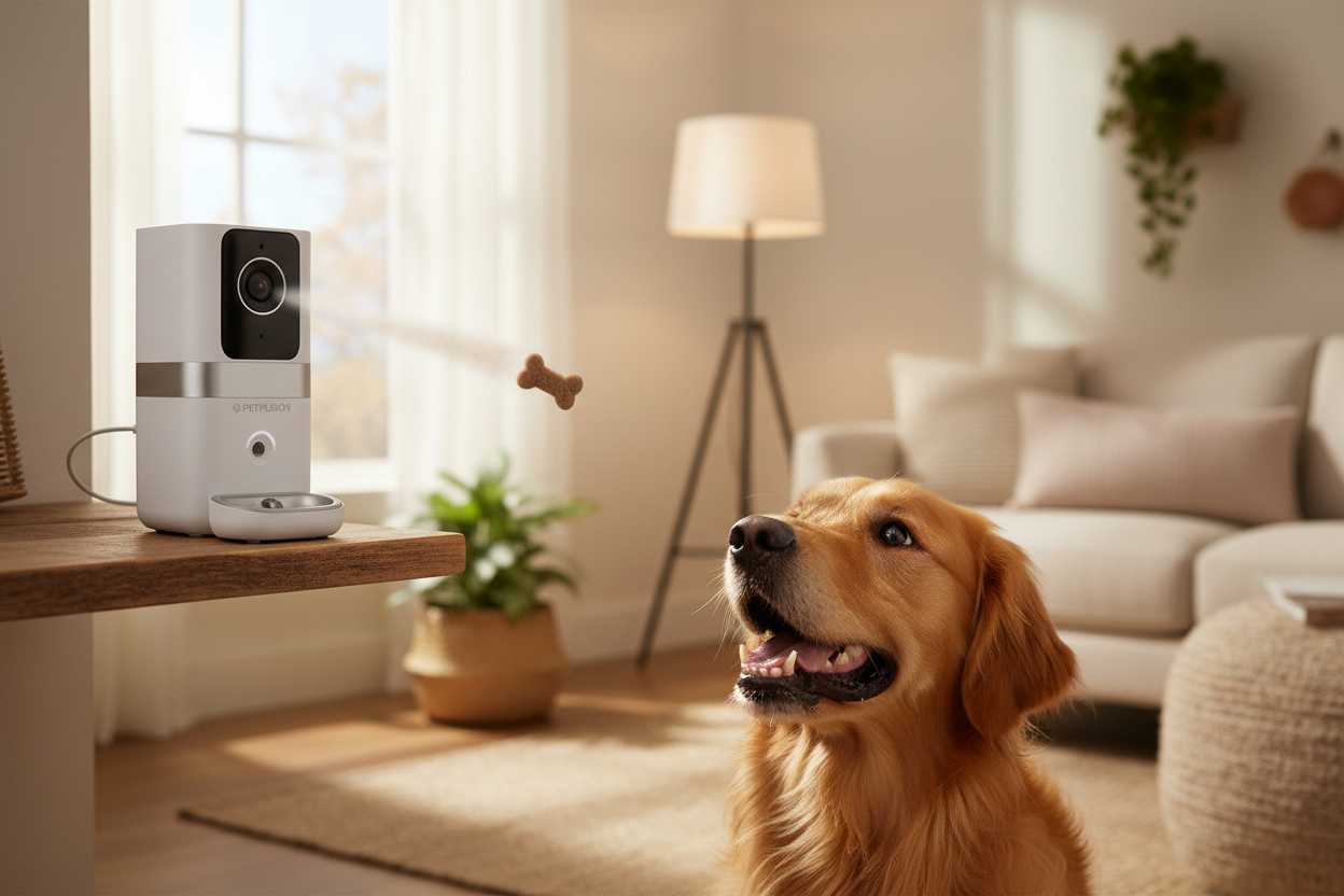 Best Pet Cameras With Treat Dispensers for Dogs – Lucky Pet Haven