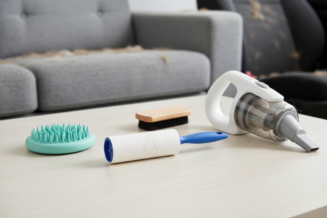 Best Pet Hair Removal Tools for Furniture and Cars