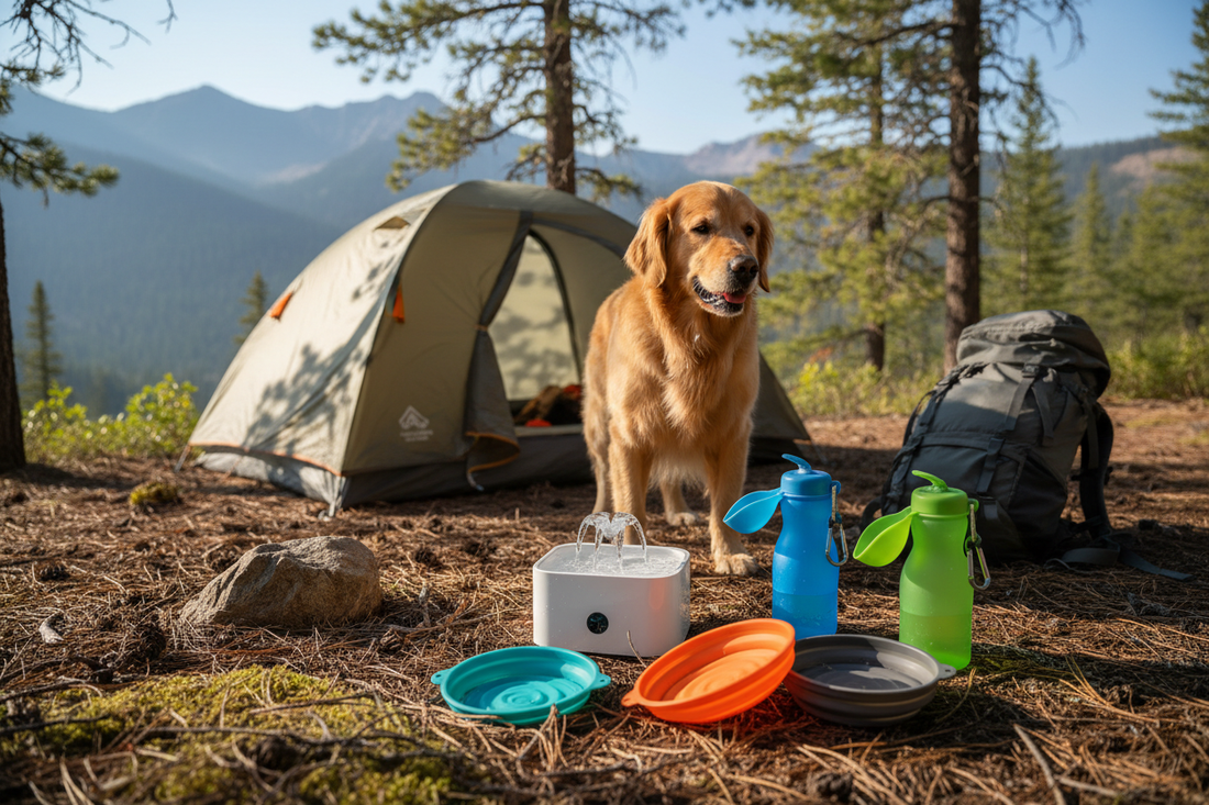 Best Pet Water Dispensers for Camping Trips
