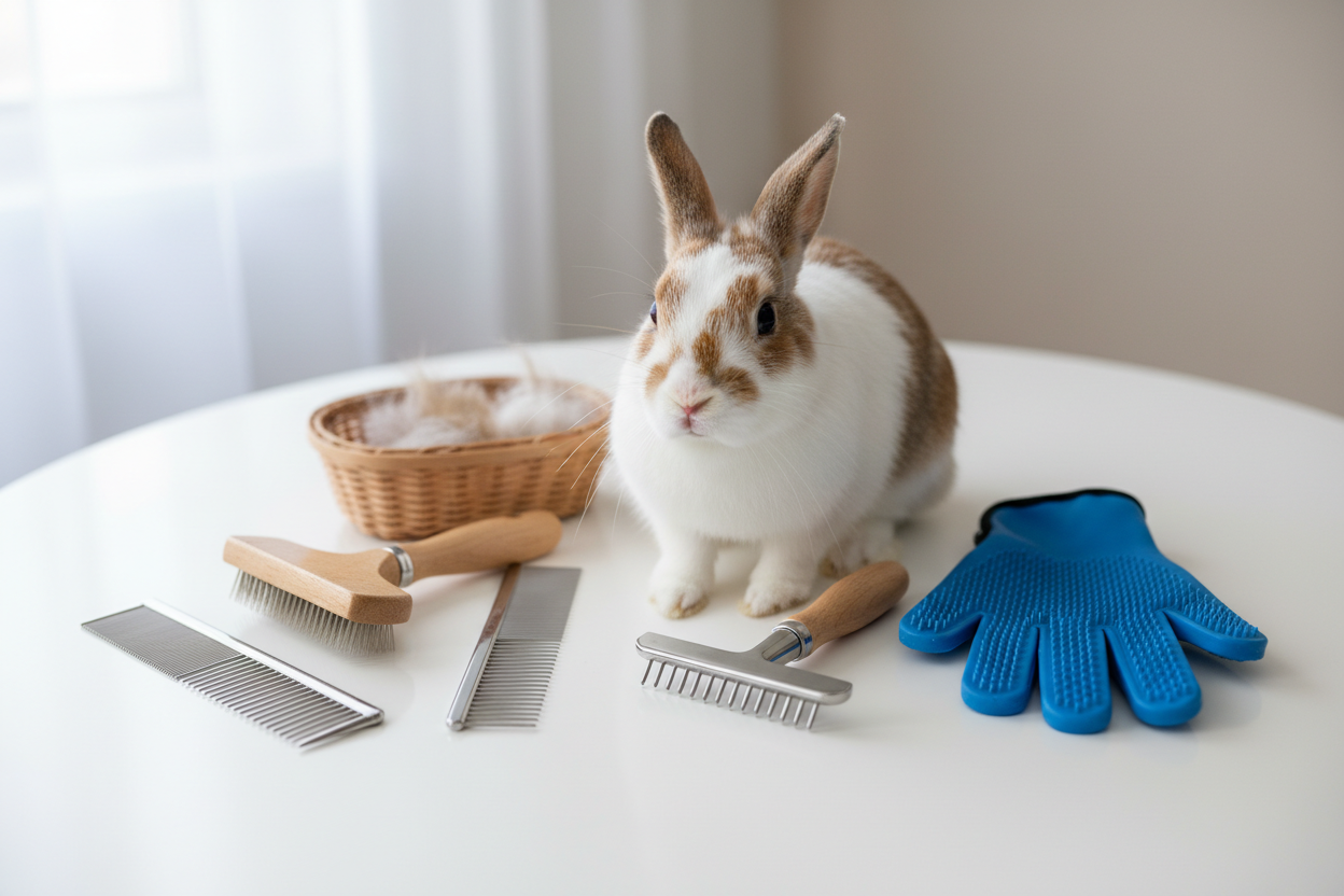 Best Rabbit Grooming Kits for Shedding