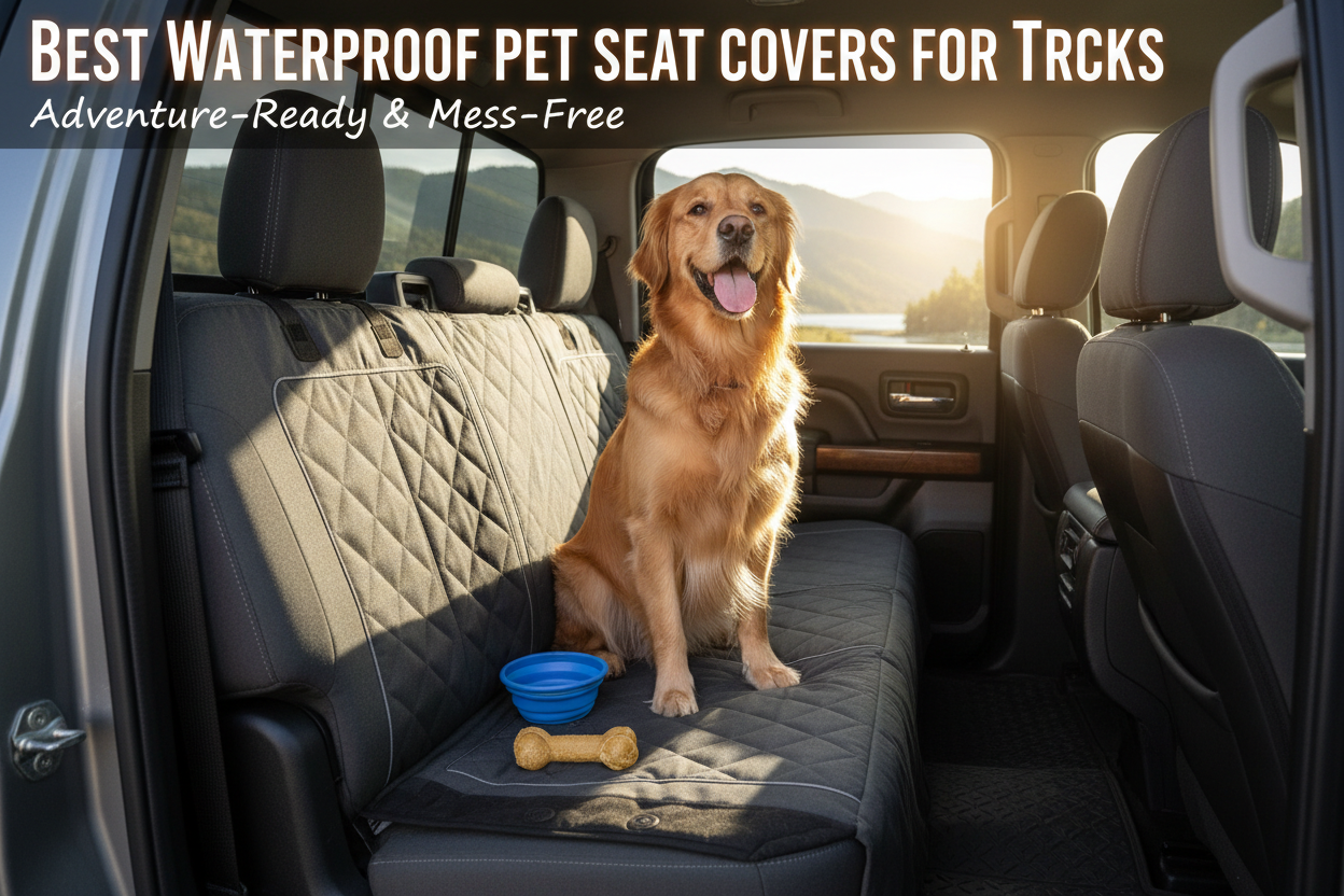 Best Waterproof Pet Seat Covers for Trucks