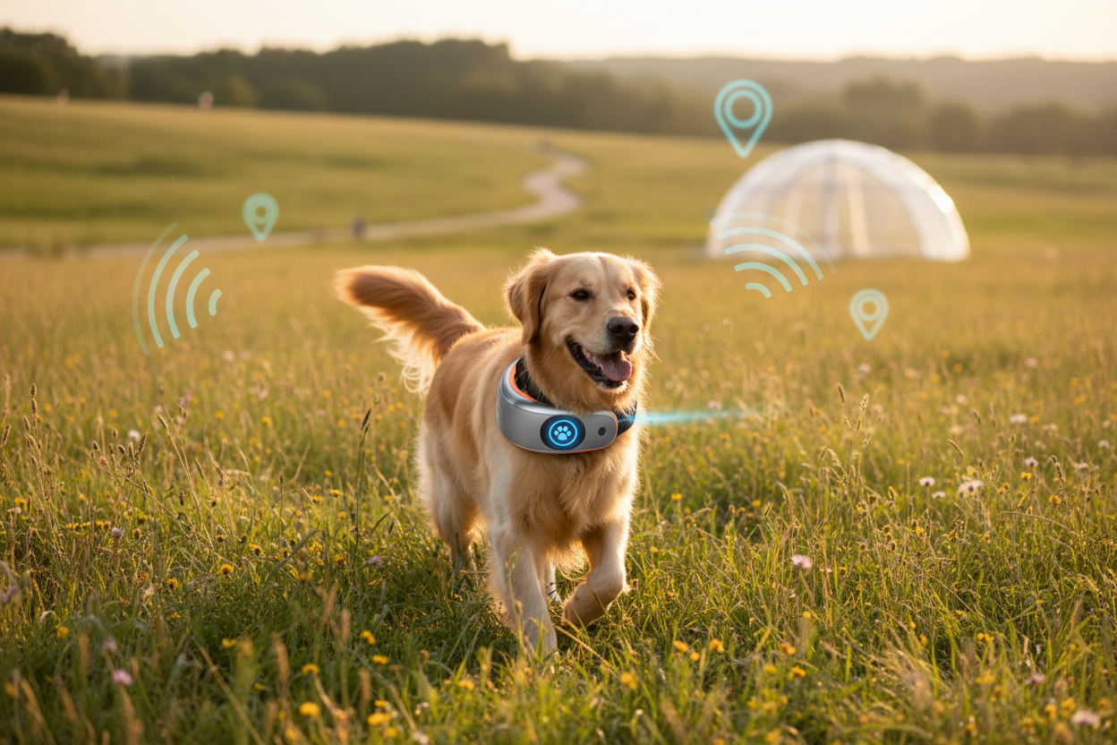How GPS Pet Trackers Keep Dogs Safe Outdoors