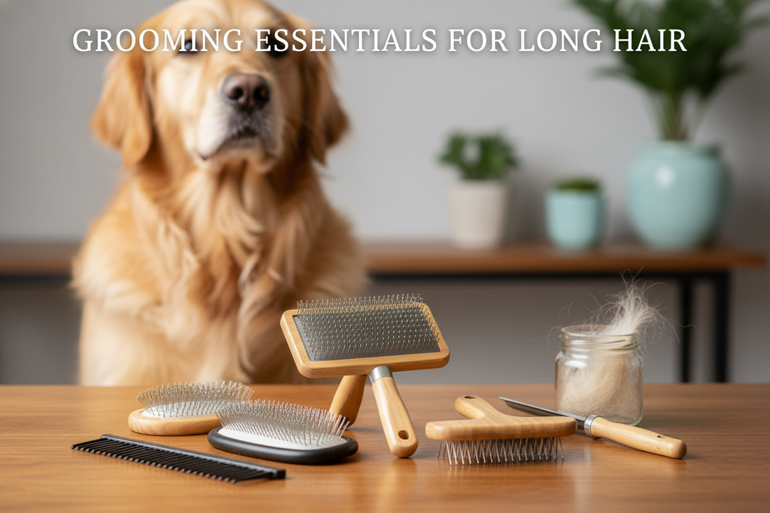 How to Choose a Brush for Long-Hair Dogs