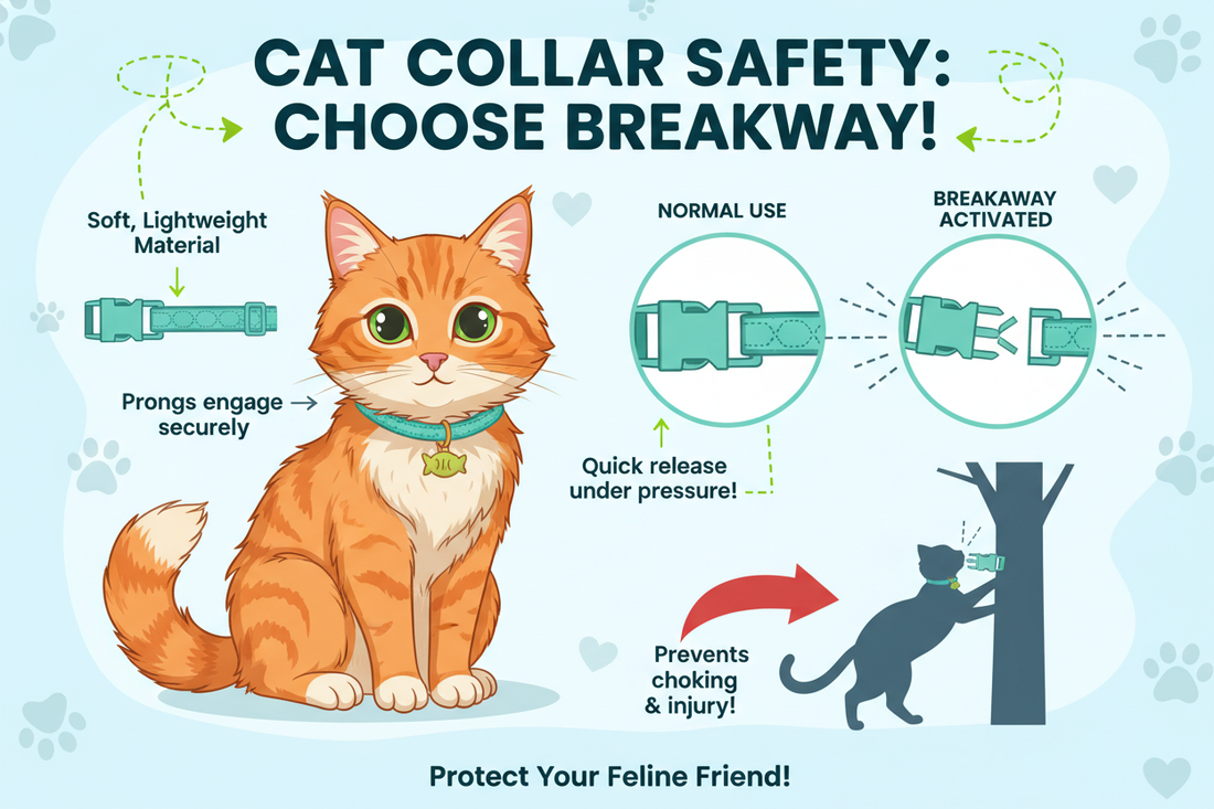 How to Pick a Cat Collar With Breakaway Safety
