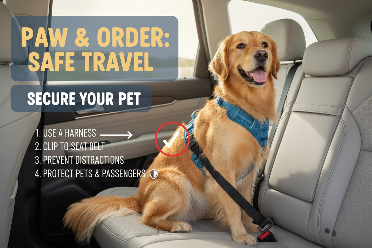 How to Use Dog Seat Belts for Safe Travel
