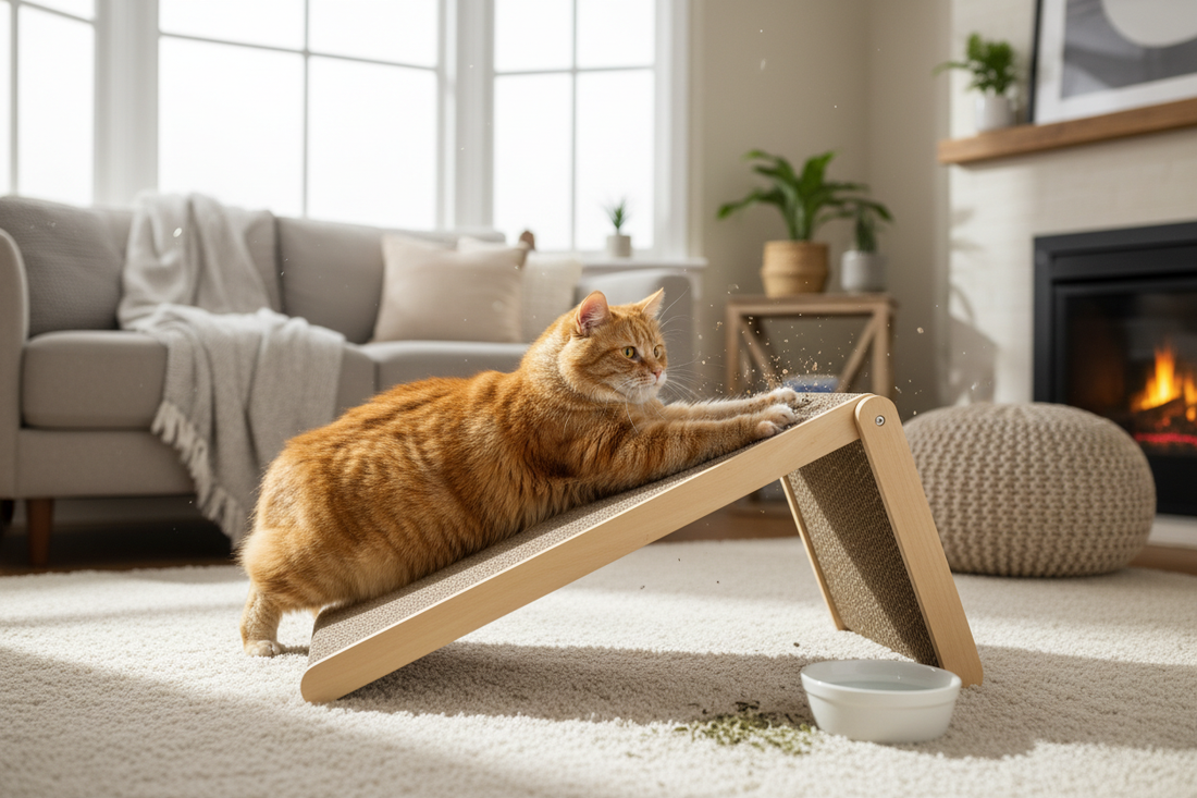 Why Cats Need Scratcher Ramps