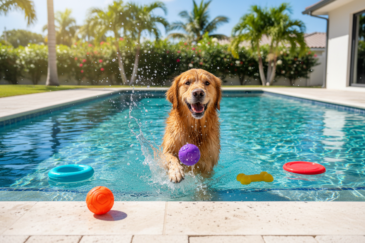 Why Dogs Need Floating Toys for Pool Play