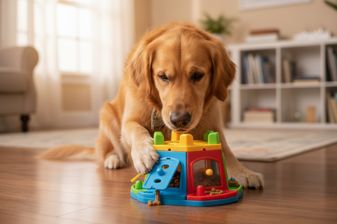 Why Puzzle Feeders Make Dogs Smarter