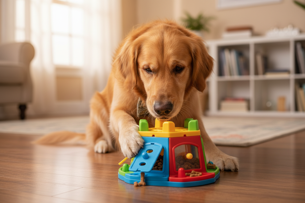 Why Puzzle Feeders Make Dogs Smarter
