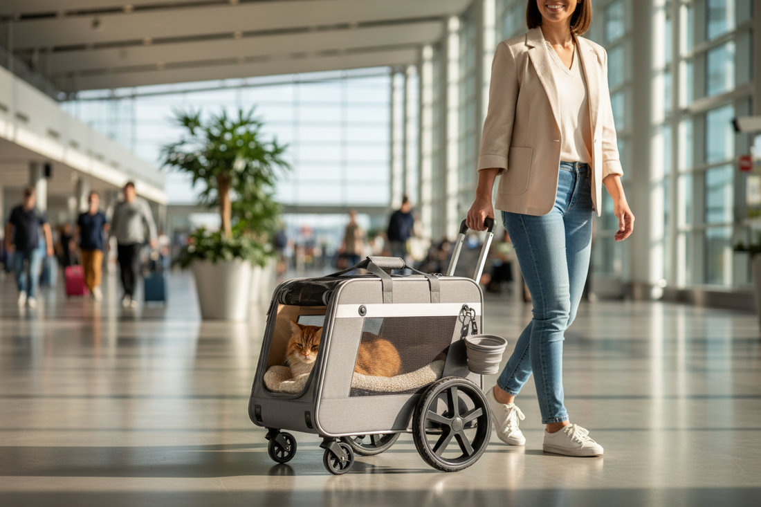 Why You Need a Cat Carrier With Wheels