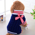 Lucky-Knit Dog Sweater